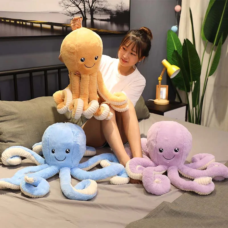 Fluffy Octopus Plushie