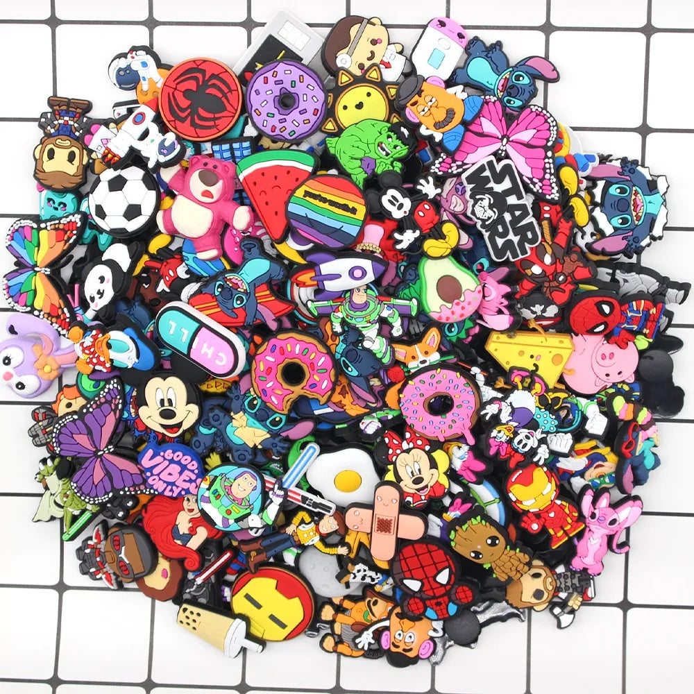 Shoe Charms - Cartoon Characters - Assorted