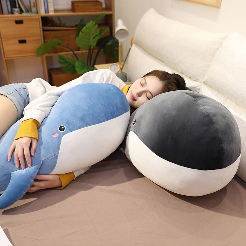 Plushmallow Giant Whale Plushie - FastShip