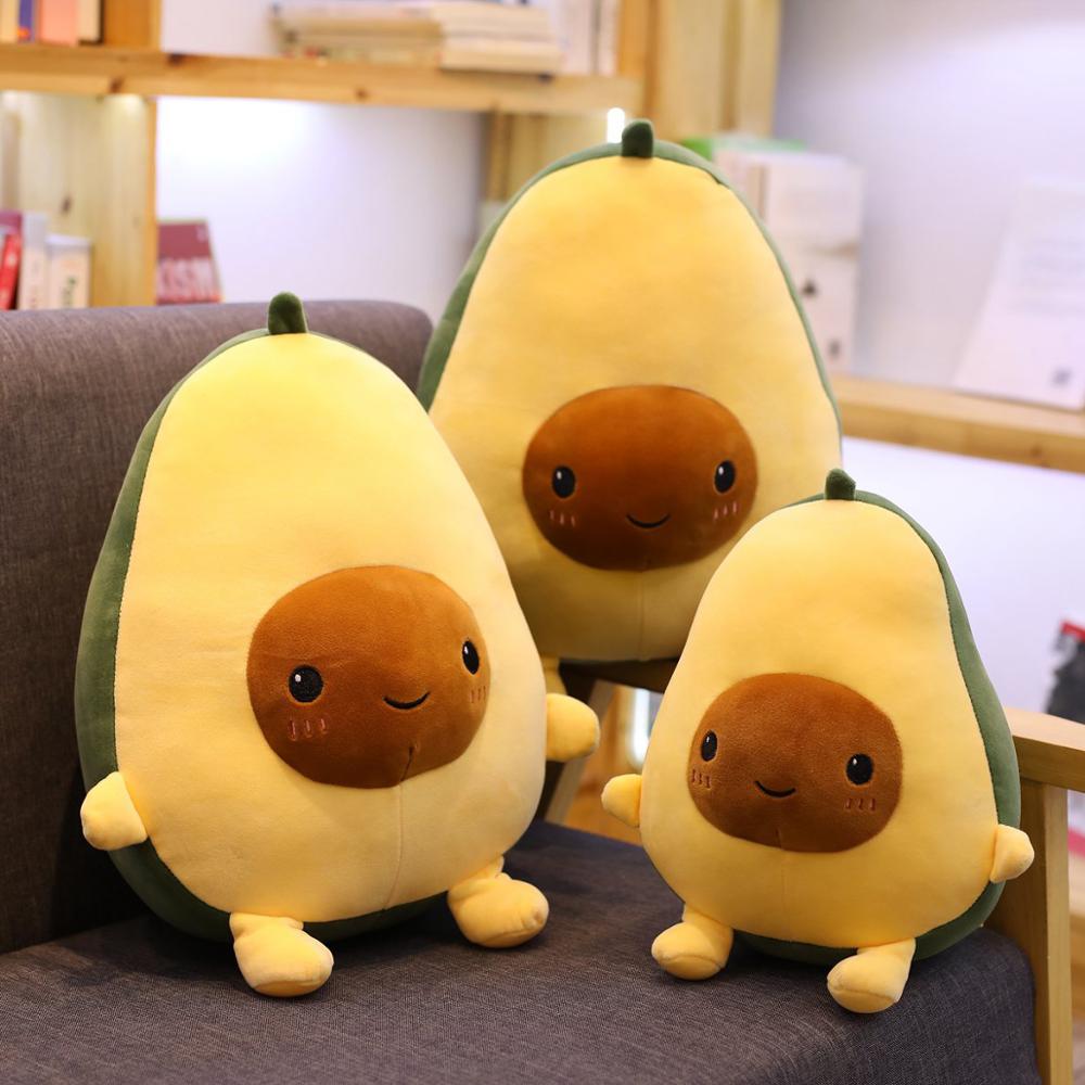 Plushmallow Happy Half Avocado Plushie