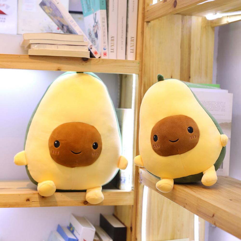 Plushmallow Happy Half Avocado Plushie