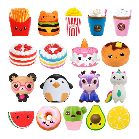 Jumbo Kawaii Squishy Anti-stress Toys