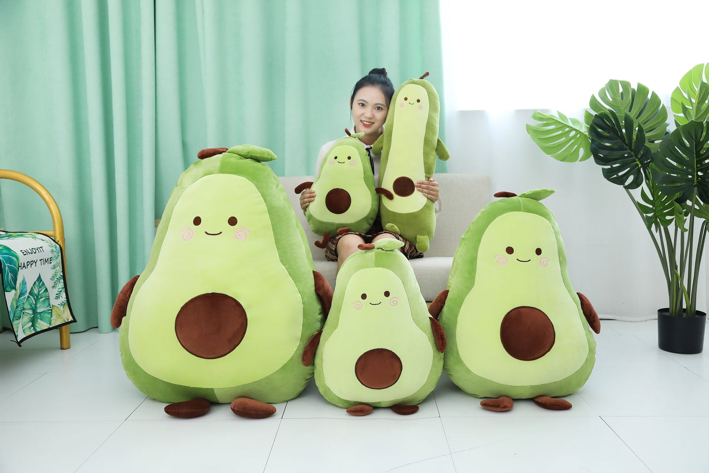 Plushmallow SuperSquish Avocado Plushie