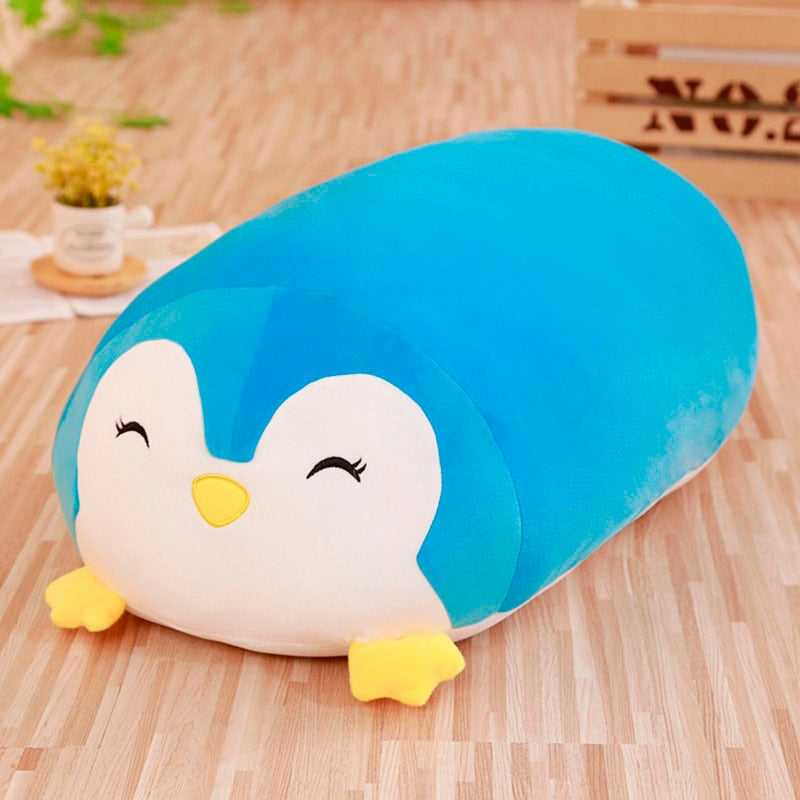 Plushmallow SuperSquish Long Squishy Dinosaur, Pig, Cat, & Panda Plushy