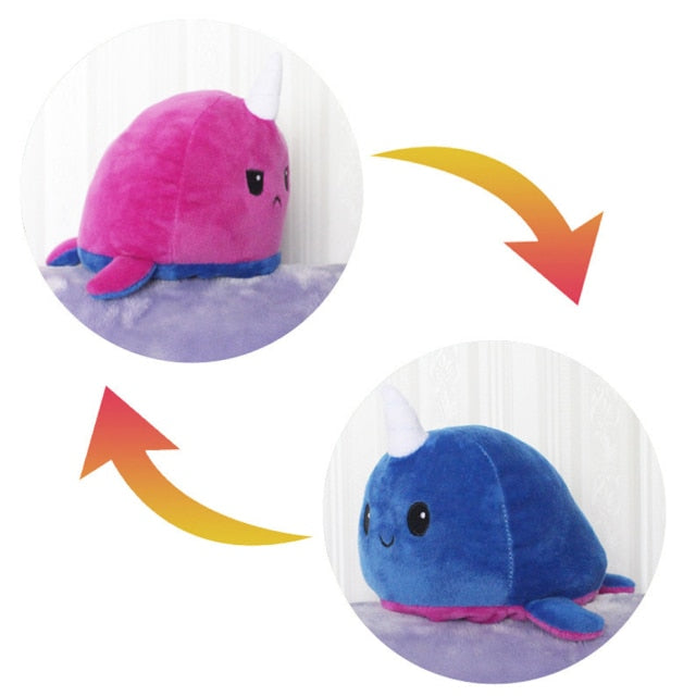 Plushmallow Reversible Animal Plushie