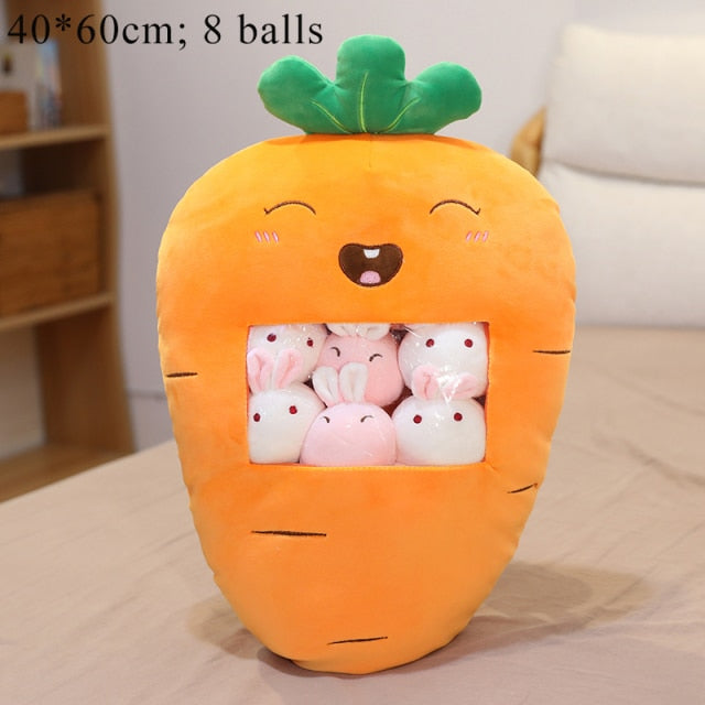 Plushmallow Plushie Pudding Bag - Animals and Fruits