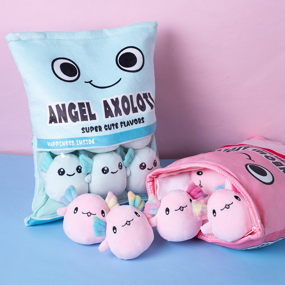 Plushmallow Axoltl Pudding Bag
