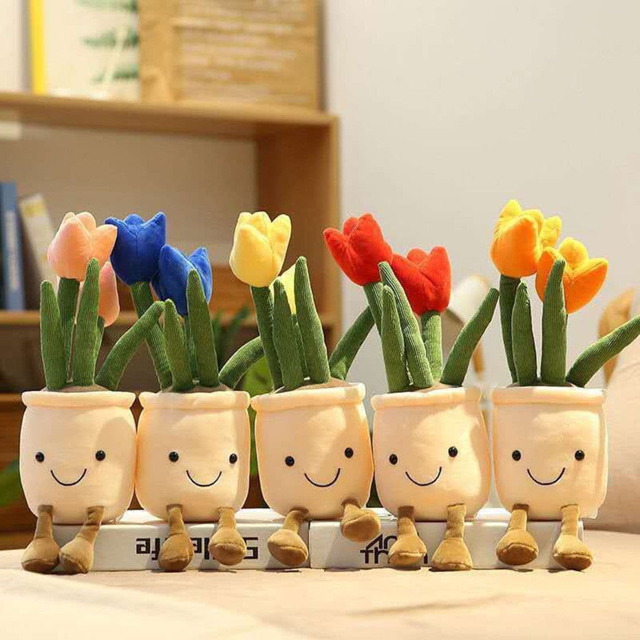 Tulip Plant Plushie