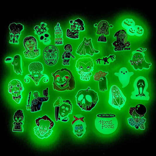 Shoe Charms - Glow in the Dark - Assorted