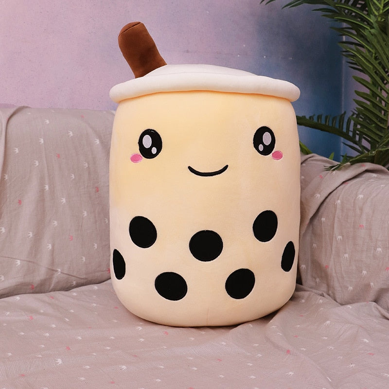 Plushmallow Kawaii Pearl Bubble Tea Plushie - FastShip