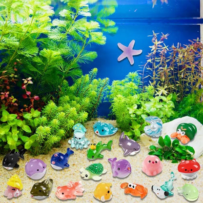 Mini Ocean Resin Animals
