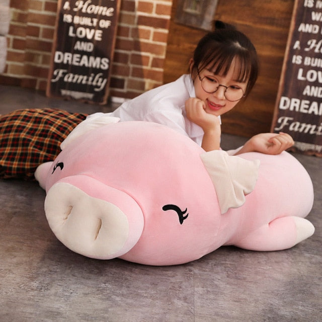 Plushmallow SuperSquish Pig Plushie