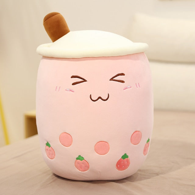 Squishmallow Kawaii Pearl Bubble Tea Plushie