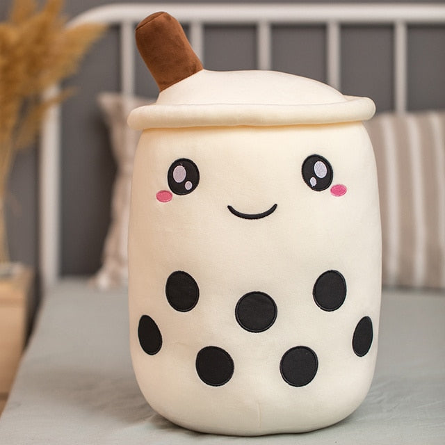 Squishmallow Kawaii Pearl Bubble Tea Plushie
