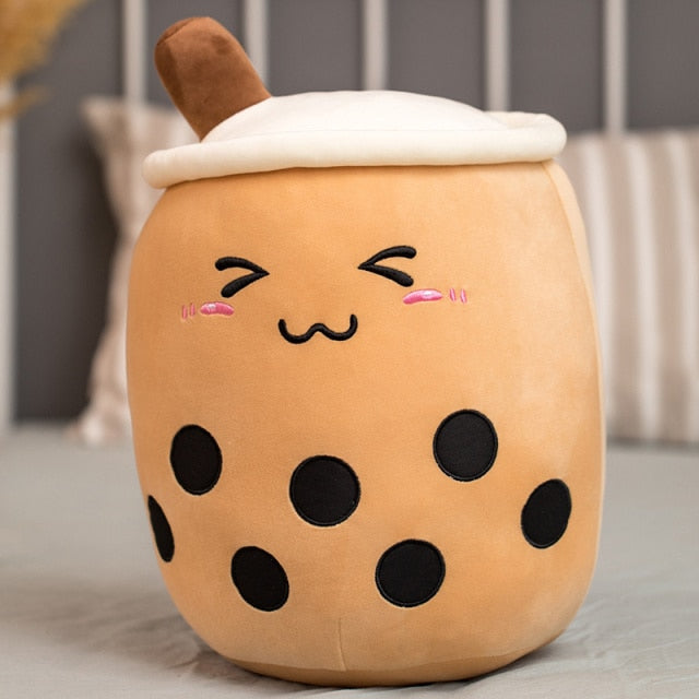 Squishmallow Kawaii Pearl Bubble Tea Plushie