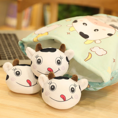 Plushmallow Plushie Pudding Bag - Animals and Fruits