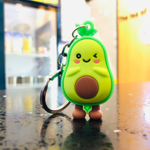 Avocado Keychain