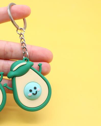 Avocado Keychain