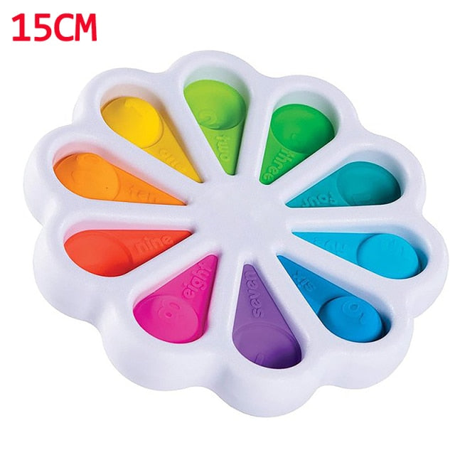 Multicolour Flower Fidget Toy