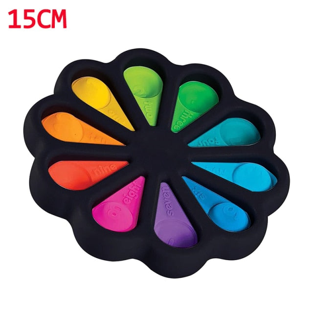 Multicolour Flower Fidget Toy