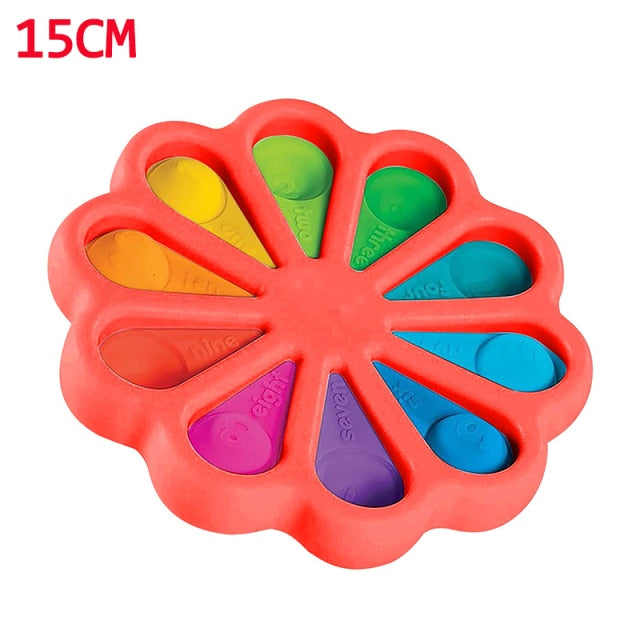 Multicolour Flower Fidget Toy