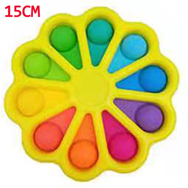 Multicolour Flower Fidget Toy