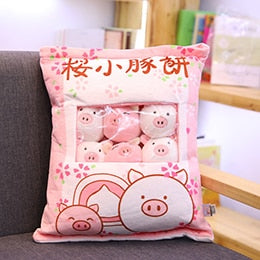 Plushmallow Plushie Pudding Bag - Animals and Fruits