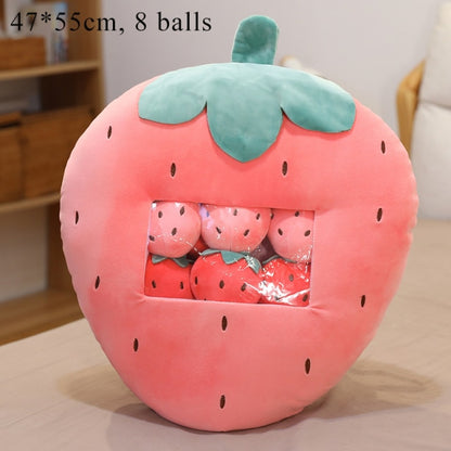 Plushmallow Plushie Pudding Bag - Animals and Fruits