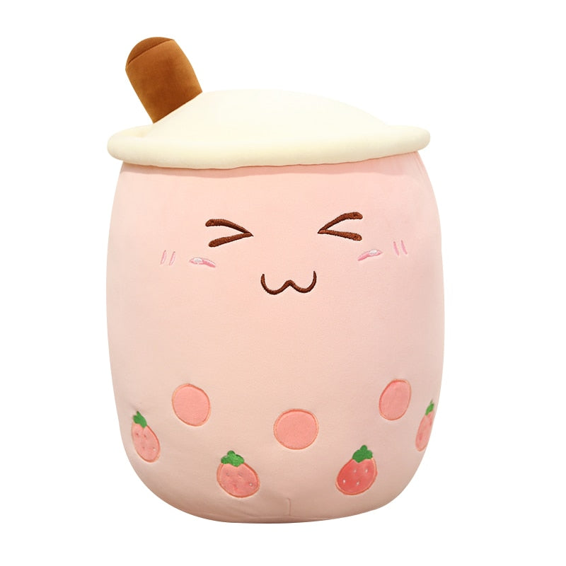 Squishmallow Kawaii Pearl Bubble Tea Plushie