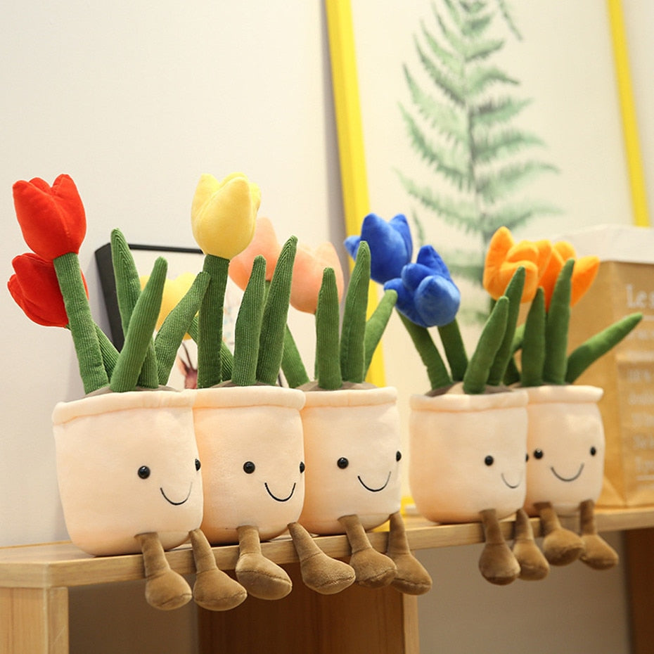 Tulip Plant Plushie
