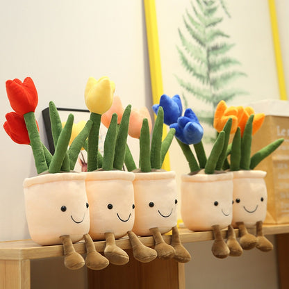 Tulip Plant Plushie